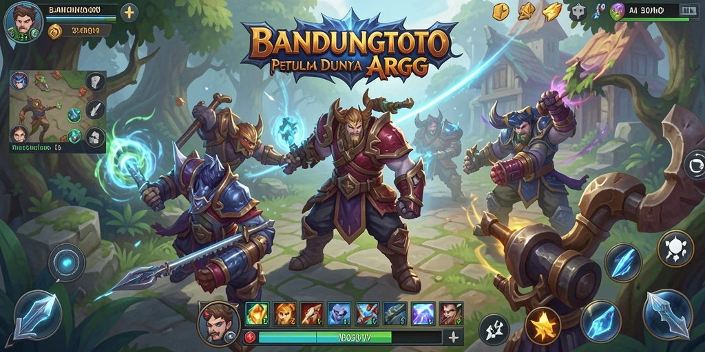 Tampilan gameplay seru dan dinamis di BANDUNGTOTO.