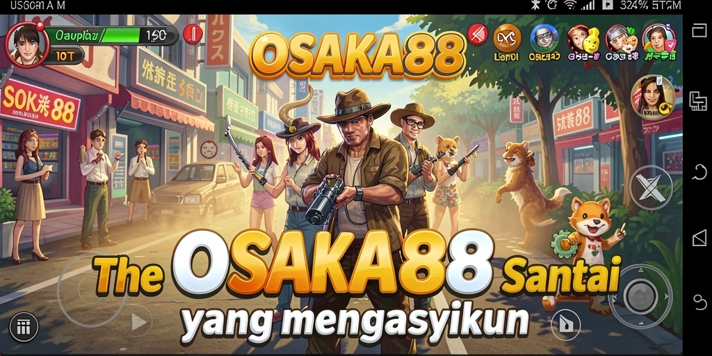 Gameplay seru OSAKA88 yang penuh warna dan tantangan.