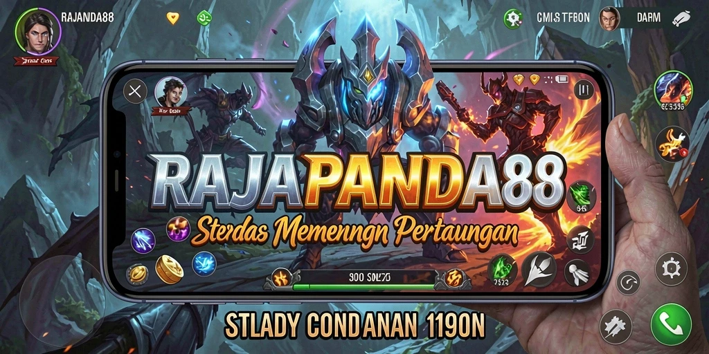 Tampilan grafik menakjubkan dari gameplay RAJAPANDA88 yang mendebarkan.