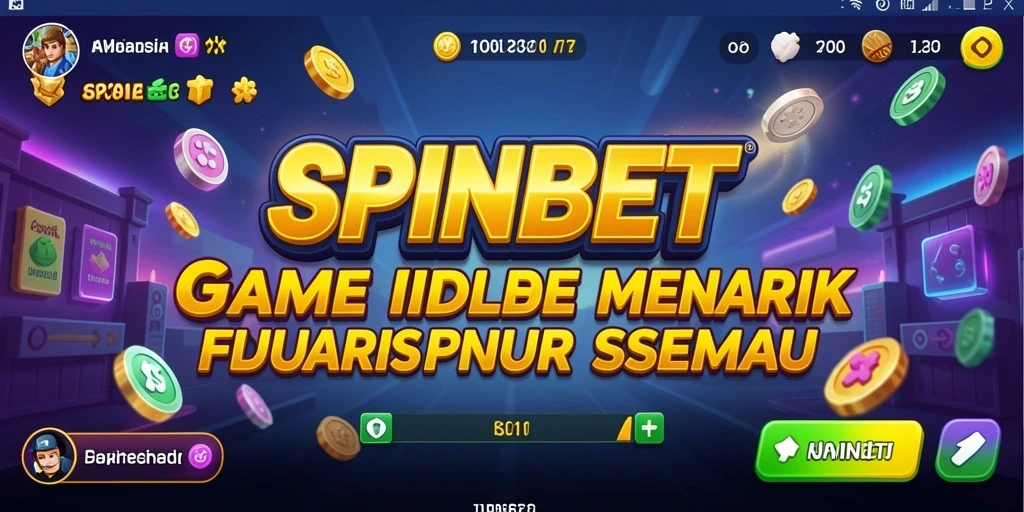 Gameplay SPINBET yang menarik dan penuh warna.